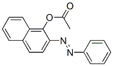 CAS 登录号：62637-98-3， 2-(苯基偶氮)-1-萘酚乙酸酯