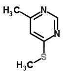 CAS#: 62671-89-0, 4-Methyl-6-(Methylsulfanyl)Pyrimidine