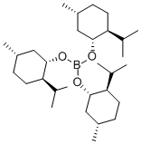 CAS 登录号:62697-74-9, DL-薄荷基硼酸酯