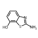 CAS#: 62715-76-8, 2-Amino-1,3-Benzothiazol-7-Ol