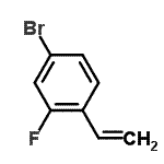 CAS#: 627463-17-6, 4-Bromo-2-fluoro-1-vinylbenzene