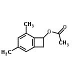 CAS#: 627528-53-4, 3,5-Dimethylbicyclo[4.2.0]octa-1,3,5-trien-7-yl acetate