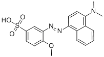 CAS#: 62758-14-9, 3(4-Dimethylamino-1-Naphthylazo)-4-Methoxybenzenesulfonic Acid