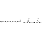 CAS#: 62763-70-6, Bis[2-Hydroxy-N,N-Bis(2-Hydroxyethyl)Ethanaminium] Tetradecyl Phosphate