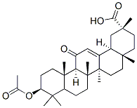 CAS 登录号：6277-14-1， 乙酰甘草亭酸铝