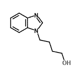 CAS 登录号：62780-80-7， 4-(1H-苯并咪唑-1-基)-1-丁醇