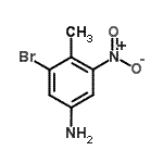 CAS#: 62827-39-8, 3-Bromo-4-Methyl-5-Nitroaniline