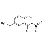 CAS#: 628284-99-1, 6-Ethyl-3-nitro-4-quinolinol