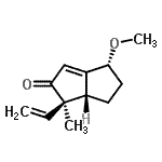 CAS#: 628317-39-5, (1R,4R,6aS)-4-Methoxy-1-methyl-1-vinyl-4,5,6,6a-tetrahydro-2(1H)-pentalenone