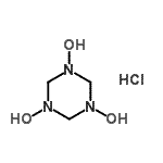 CAS#: 6286-29-9, 1,3,5-Triazinane-1,3,5-Triol Hydrochloride (1:1)