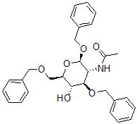 CAS 登录号：62867-63-4， 苄基 2-(乙酰氨基)-2-脱氧-3,6-二-O-(苯基甲基)-beta-D-吡喃葡萄糖苷