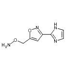 CAS#: 628698-78-2, 5-[(Aminooxy)methyl]-3-(1H-imidazol-2-yl)-1,2-oxazole