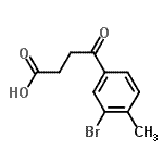 CAS#: 62903-07-5, 4-(3-Bromo-4-Methylphenyl)-4-Oxobutanoic Acid
