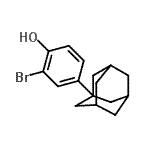 CAS#: 63013-55-8, 4-(Adamantan-1-Yl)-2-Bromophenol