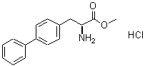 CAS#: 63024-30-6, Methyl (2S)-2-Amino-3-(4-Biphenylyl)Propanoate Hydrochloride (1:1)