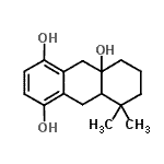 CAS#: 63025-44-5, 5,5-Dimethyl-5,7,8,9,10,10A-Hexahydro-1,4,8A(6H)-Anthracenetriol