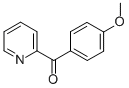 CAS 登录号：6305-18-6， 2-(4-甲氧基苯甲酰基)吡啶