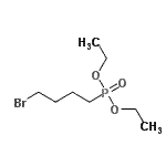 CAS 登录号：63075-66-1， 二乙基(4-溴丁基)膦酸酯