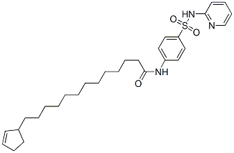 CAS#: 6309-02-0, 13-(1-Cyclopent-2-Enyl)-N-[4-(Pyridin-2-Ylsulfamoyl)Phenyl]Tridecanamide