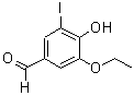 CAS#: 6312-82-9, 3-Ethoxy-4-Hydroxy-5-Iodo-Benzaldehyde