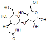 CAS#: 63121-25-5, 3-O-(2-(Acetylamino)-2-deoxy-beta-D-glucopyranosyl)-alpha-D-Galactopyranose