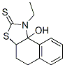 CAS#: 63123-24-0, 1-Ethyl-3a,4,5,9b-Tetrahydro-9b-Hydroxynaphtho[1,2-d]Thiazole-2(1H)-Thione