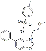CAS#: 63123-41-1, 3-(2-Methoxyethyl)-2-Methyl-5-Phenylbenzoxazolium p-Toluenesulphonate
