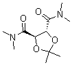 CAS#: 63126-29-4, N4,N4,N5,N5,2,2-Hexamethyl-(4R,5R)-1,3-Dioxolane-4,5-Dicarboxamide