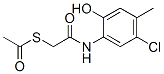 CAS#: 63148-80-1, S-[2-[(5-Chloro-2-Hydroxy-4-Methylphenyl)Amino]-2-Oxoethyl] Ethanethioate