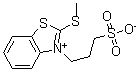 CAS 登录号：63149-05-3， 2-(甲硫基)-3-(3-磺基丙基)-苯并噻唑鎓内盐