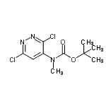 CAS#: 631914-72-2, 2-Methyl-2-propanyl (3,6-dichloro-4-pyridazinyl)methylcarbamate