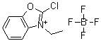 CAS#: 63212-53-3, 2-chloro-3-ethyl-1,3-benzoxazol-3-ium tetrafluoroborate