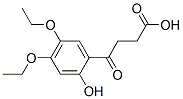 CAS 登录号：63213-45-6， 3-(2'-羟基-4',5'-二乙氧基苯甲酰基)丙酸