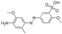 CAS#: 63216-83-1, 5-[(4-Amino-5-Methoxy-o-Tolyl)Azo]-2-Methoxybenzenesulphonic Acid