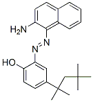 CAS#: 63216-94-4, 2-[(2-Amino-1-Naphthalenyl)Azo]-4-(1,1,3,3-Tetramethylbutyl)Phenol