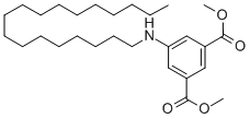 CAS#: 63217-37-8, Dimethyl 5-(octadecylamino)isophthalate