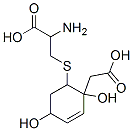 CAS 登录号：63224-90-8， 2-氨基-3-[[2-(羧甲基)-2,5-二羟基-1-环己-3烯基]硫基]丙酸