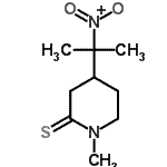 CAS#: 632335-66-1, 1-Methyl-4-(2-nitro-2-propanyl)-2-piperidinethione
