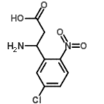 CAS 登录号：63235-32-5， 3-氨基-3-(5-氯-2-硝基苯基)丙酸