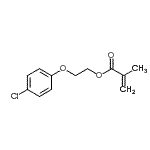 CAS#: 63249-65-0, 2-(4-Chlorophenoxy)Ethyl Methacrylate
