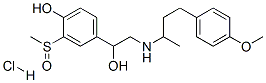 CAS#: 63251-39-8, 4-Hydroxy-alpha-[[[3-(4-Methoxyphenyl)-1-Methylpropyl]Amino]Methyl]-3-(Methylsulphinyl)Benzyl Alcohol Hydrochloride
