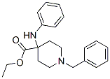 CAS 登录号:63260-82-2, 1-苄基-4-(苯基氨基)哌啶-4-羧酸乙酯