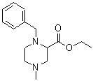 CAS#: 63285-59-6, Ethyl 1-Benzyl-4-Methyl-2-Piperazinecarboxylate