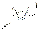 CAS 登录号：6330-36-5， 3-(2-氰基乙基磺酰基甲基磺酰基)丙腈