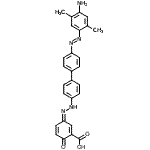 CAS#: 6330-90-1, (3Z)-3-({4'-[(E)-(4-Amino-2,5-Dimethylphenyl)Diazenyl]-4-Biphenylyl}Hydrazono)-6-Oxo-1,4-Cyclohexadiene-1-Carboxylic Acid