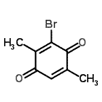 CAS#: 633318-48-6, 3-Bromo-2,5-dimethyl-1,4-benzoquinone
