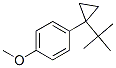 CAS#: 63340-04-5, 1-[1-(1,1-Dimethylethyl)Cyclopropyl]-4-Methoxy-Benzene