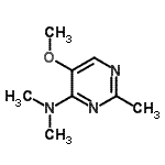 CAS#: 634154-64-6, 5-Methoxy-N,N,2-trimethyl-4-pyrimidinamine