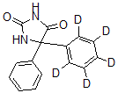 CAS 登录号：63435-68-7， 5-苯基-5-(苯基-D5)-2,4-咪唑烷二酮