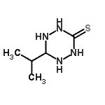 CAS#: 63442-66-0, 6-Isopropyl-1,2,4,5-tetrazinane-3-thione